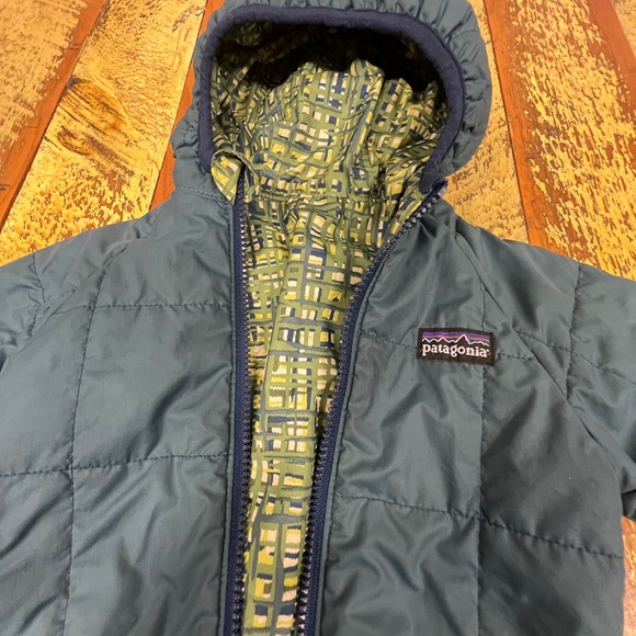 Patagonia baby reversible fall jacket coat and tribal patterned fleece - Picture 4 of 12